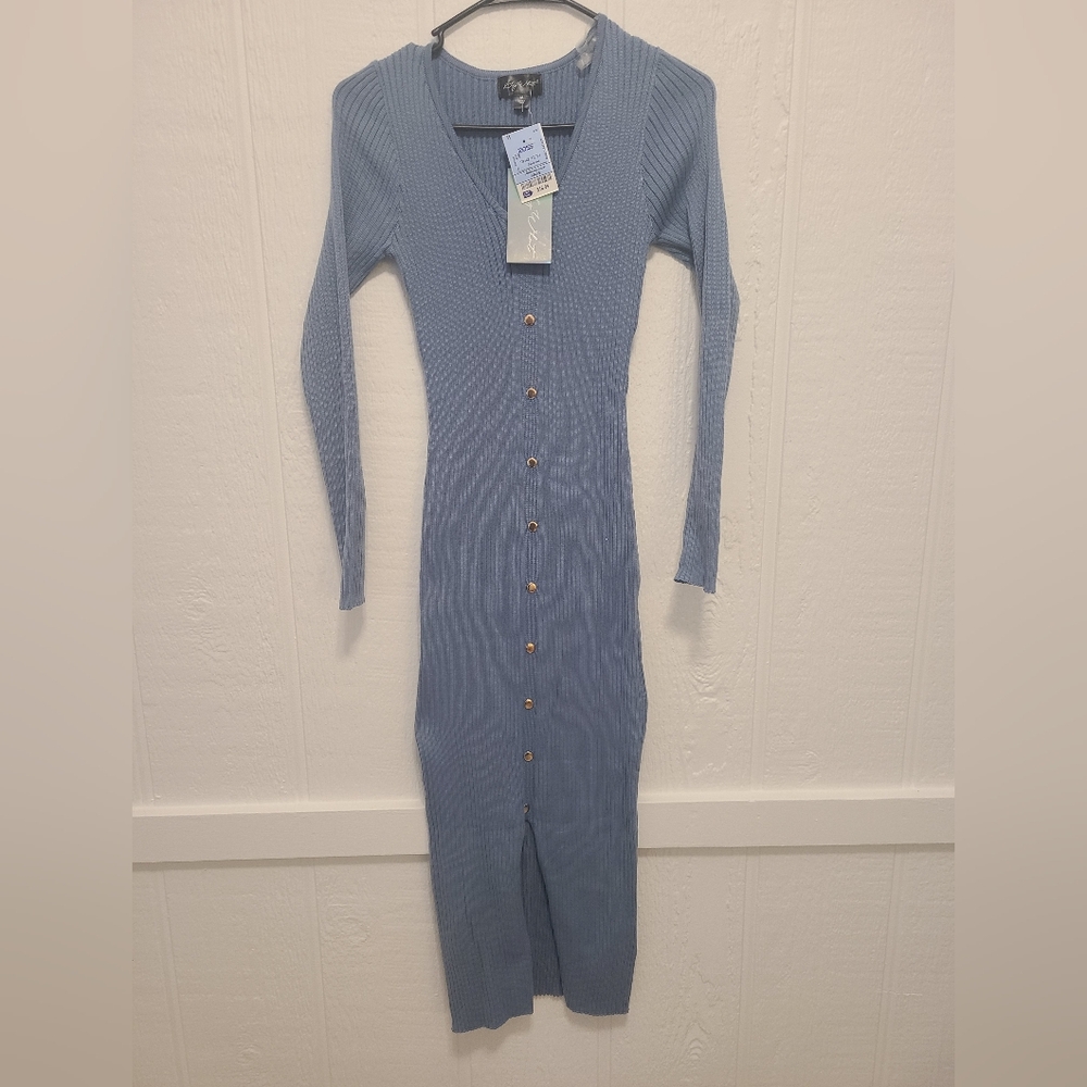 Long Tight Dress- M- New With Tags